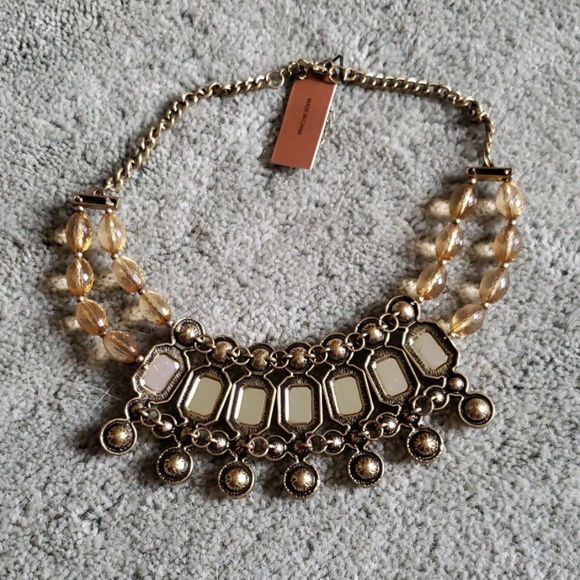 NWT brown beaded necklace - Picture 5 of 7
